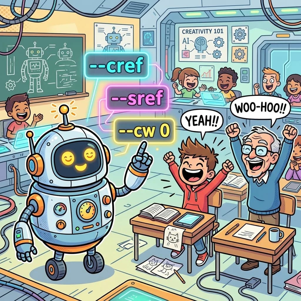 Ai Tutor: As A Cute Robot Comedy Story
