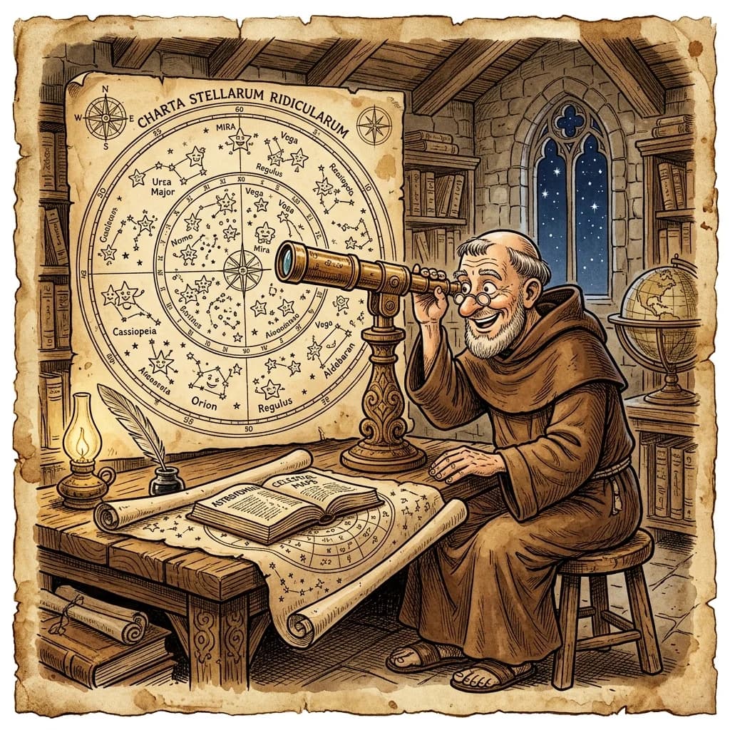 The Mystery of the Medieval Space Travel Map