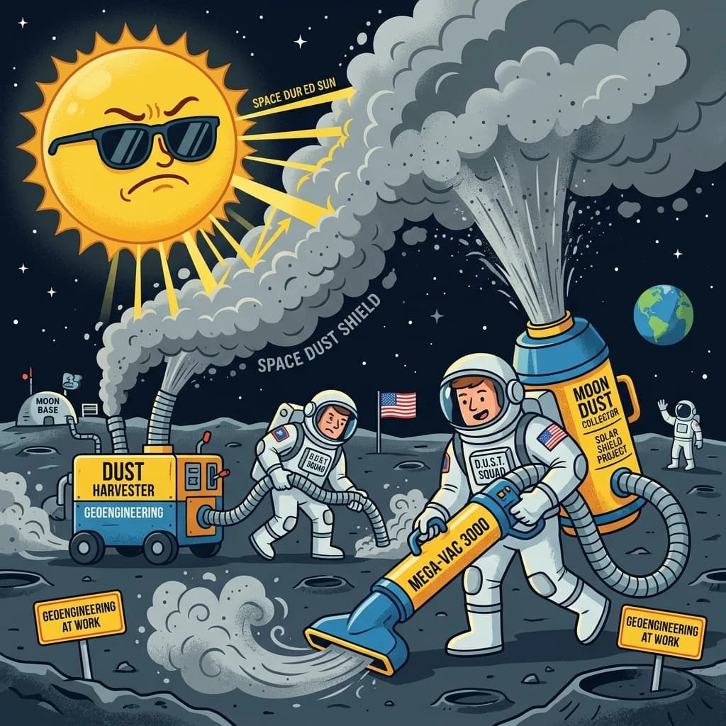 How Space Dust Can Stop Global Warming