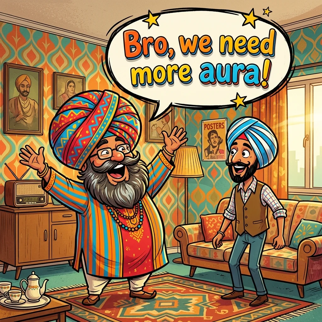 Teacher Santa and Student Banta arguing about basic addition
